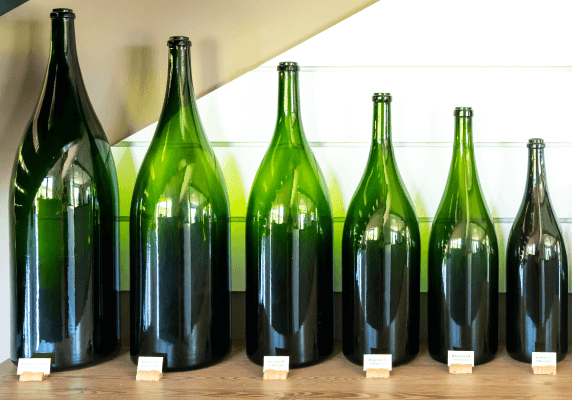 Les formats des bouteilles de vin
